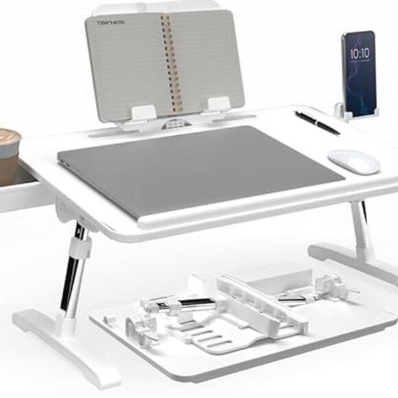 Portable Workstation, Standing and Lap Desk with Adjustable Height & Tilt - Picture 1 of 2